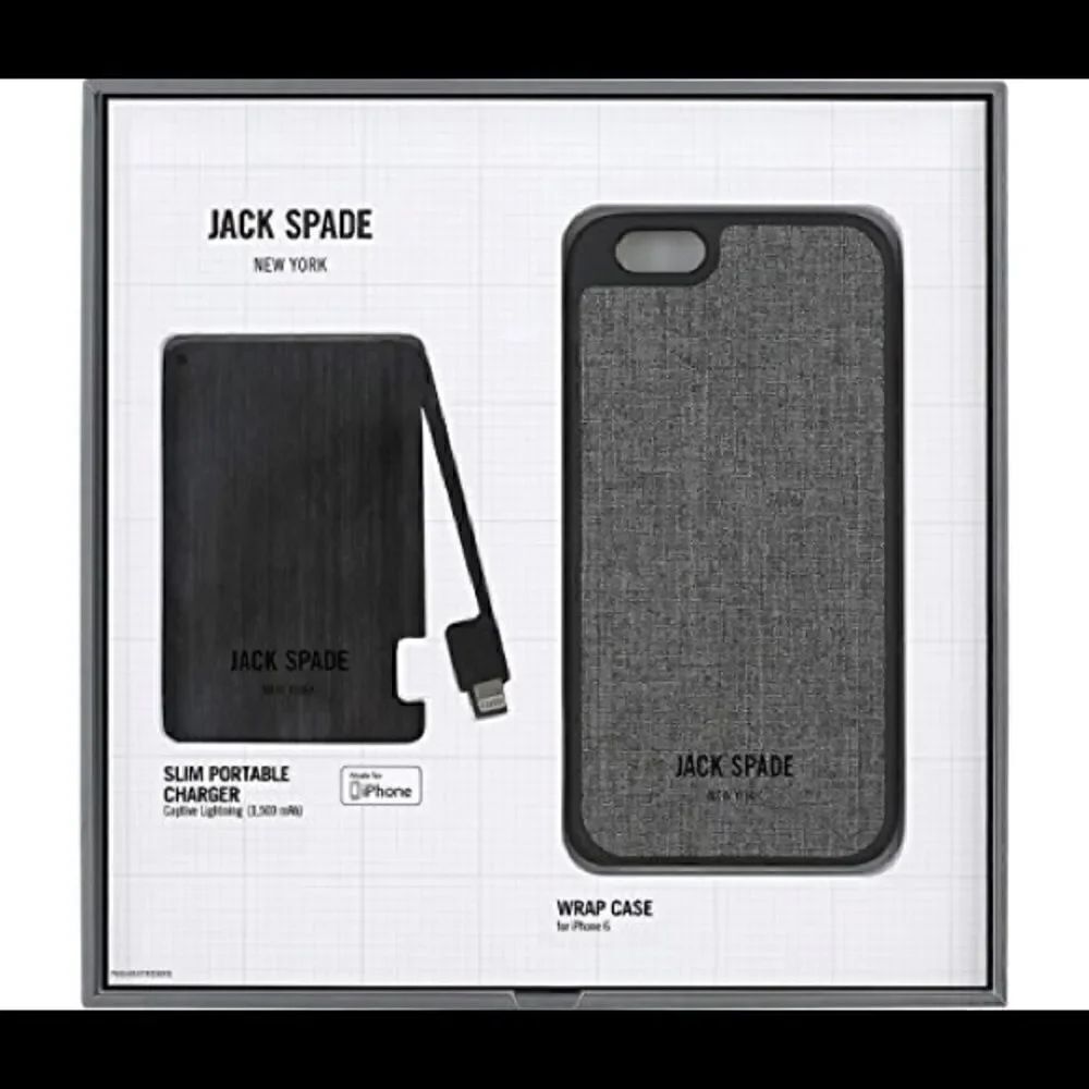 Jack Spade New York Gift Set - Portable Charger